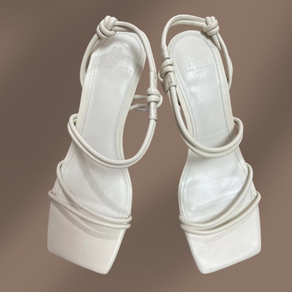 Marc Fisher Ivory Sandals